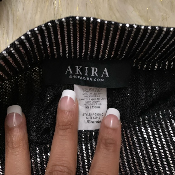 Akira Two piece silver pant set - Picture 7 of 7